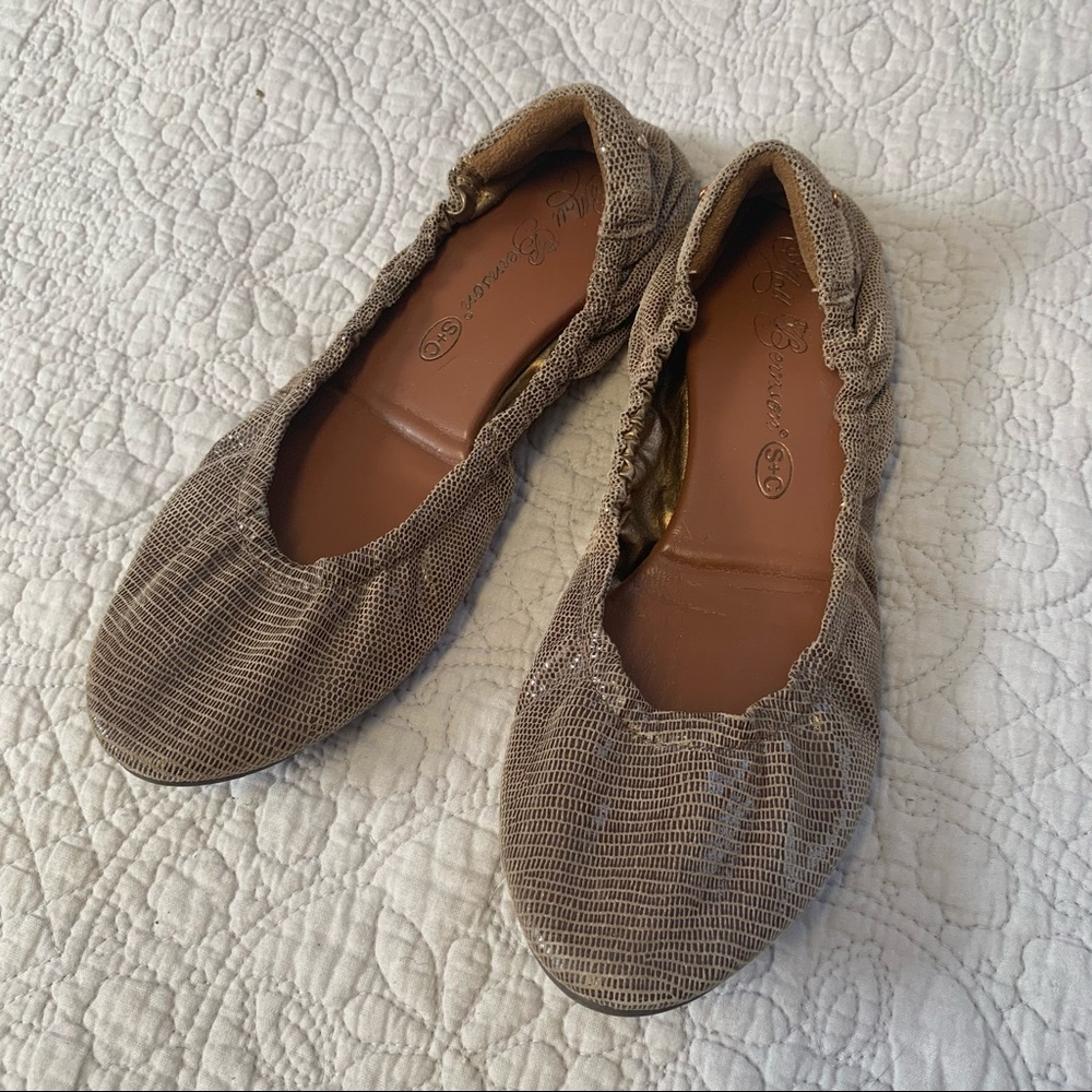 Waverly snake ballet flats Matt Bernson
